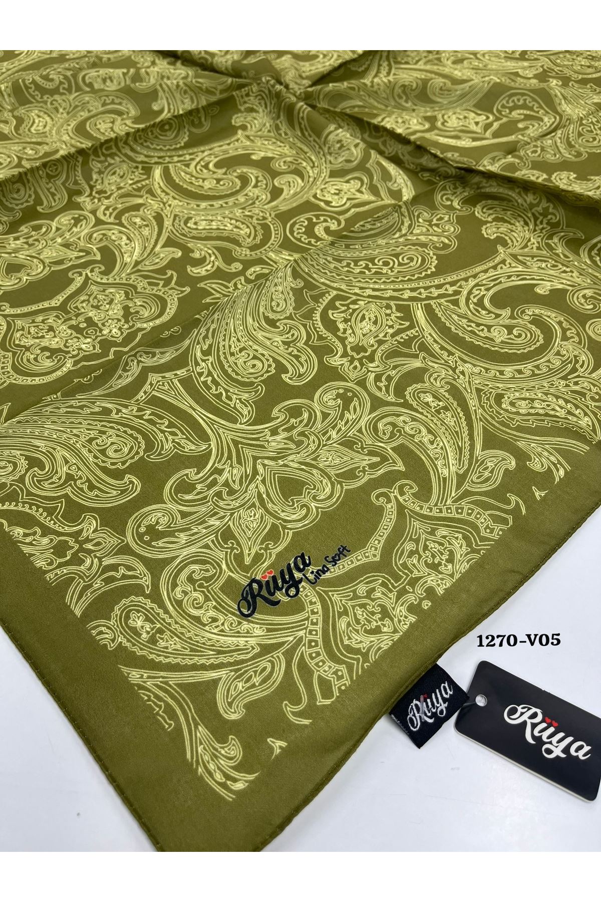 Rüya Lina Etnik Desen Soft Eşarp Kod: 1270 - V05