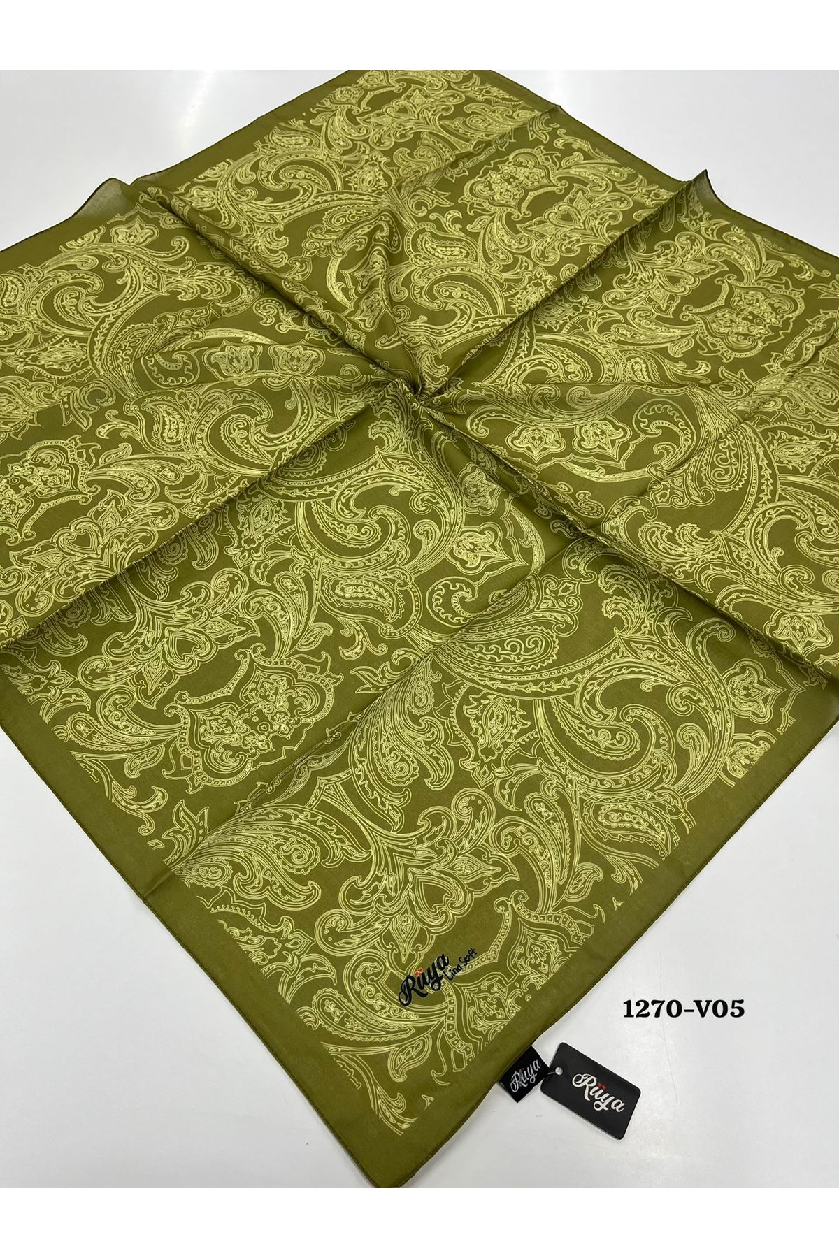 Rüya Lina Etnik Desen Soft Eşarp Kod: 1270 - V05