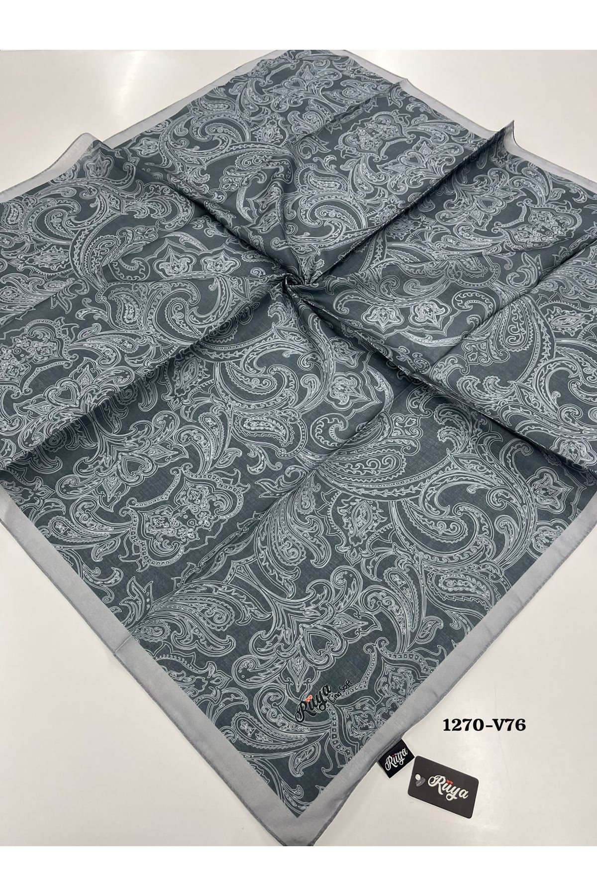 Rüya Lina Etnik Desen Soft Eşarp Kod: 1270 - V76