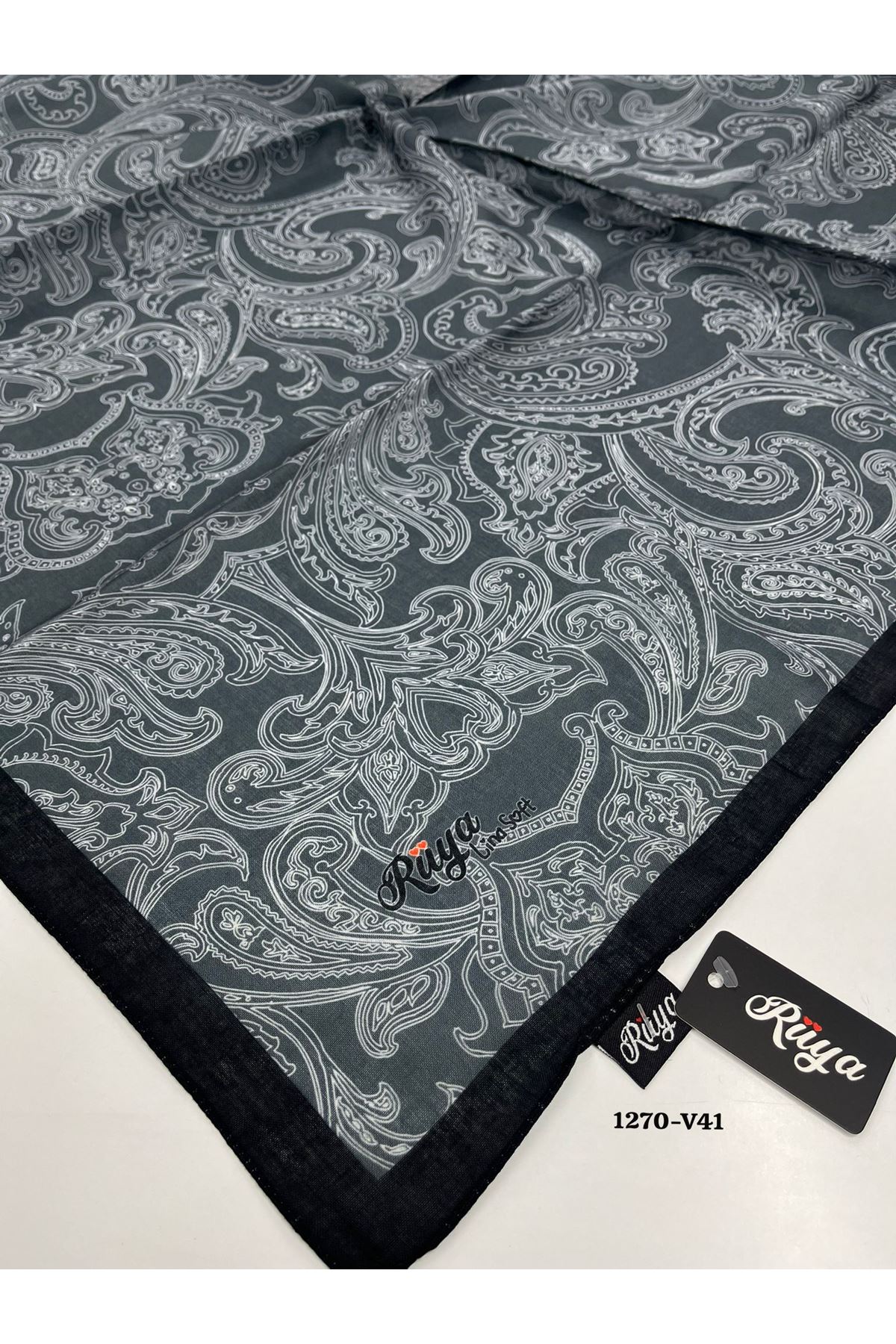 Rüya Lina Etnik Desen Soft Eşarp Kod: 1270 - V41