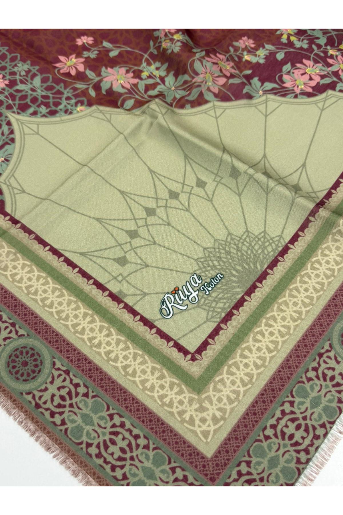 Rüya Koton Eşarp Menderes Modeli 