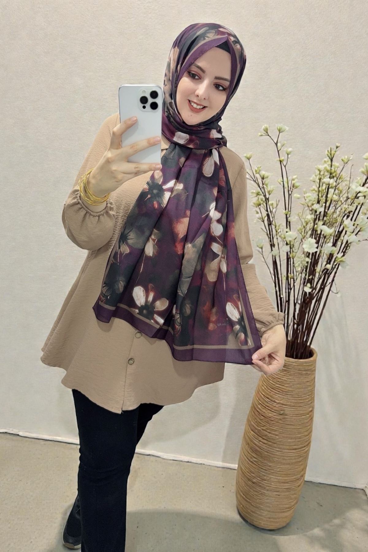  Rüya Aura Soft Şal Kod: 3224