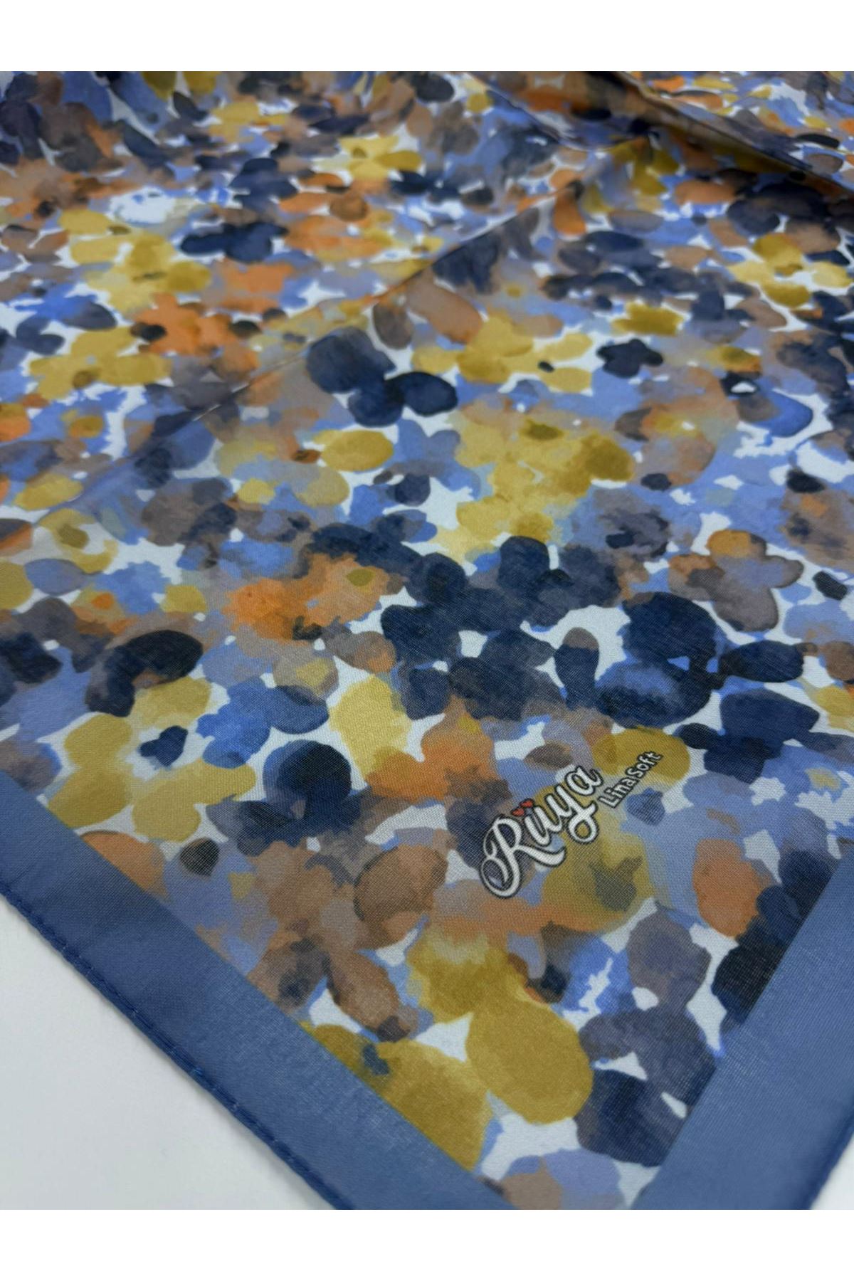 Rüya Lina Bahar Desen Soft Eşarp Kod: 3865 - V22