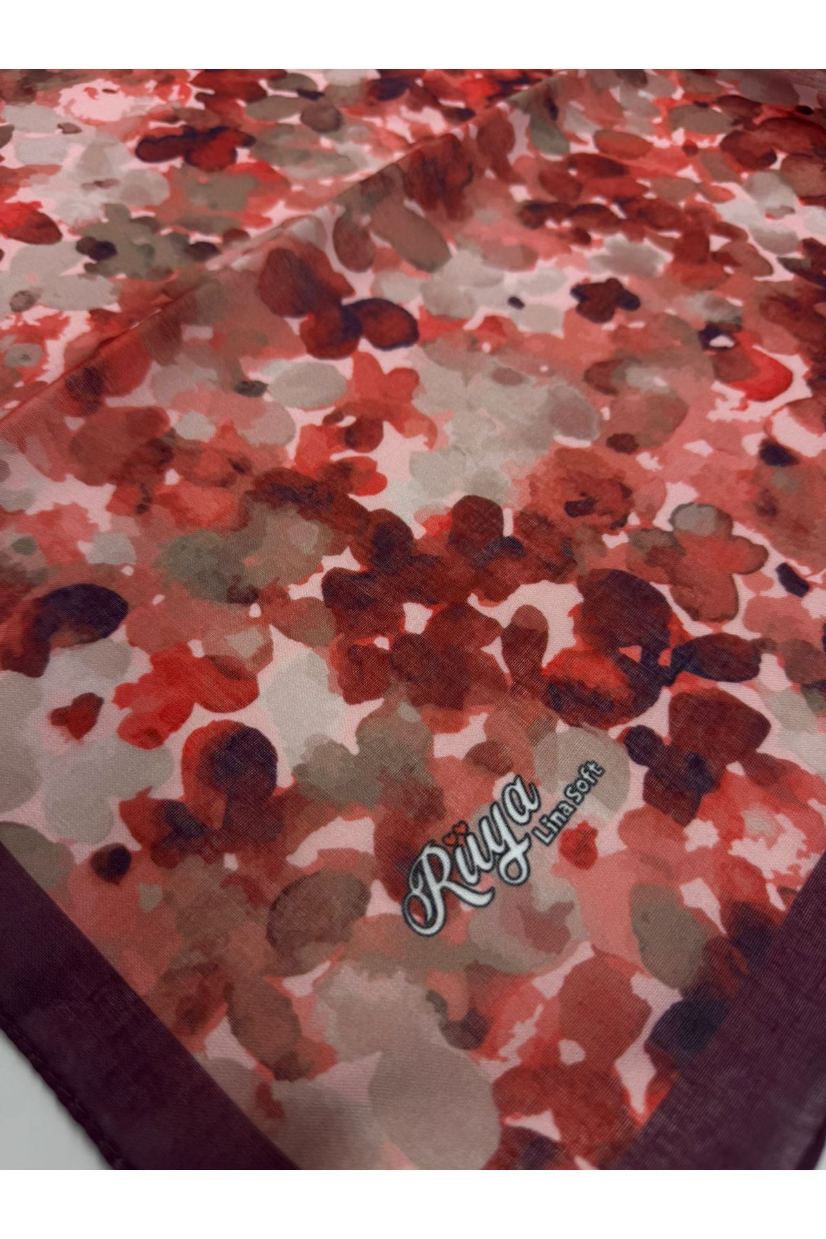 Rüya Lina Bahar Desen Soft Eşarp Kod: 3865 - V14