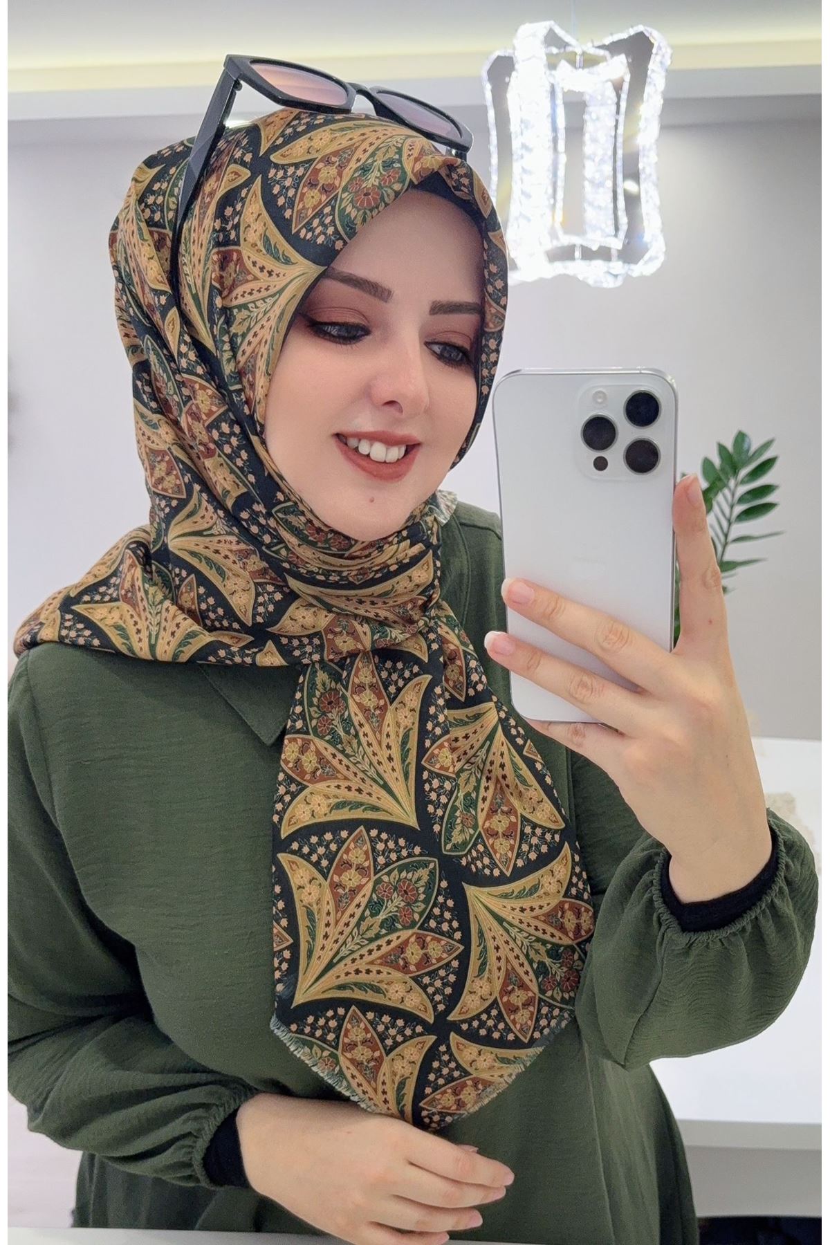 Rüya Koton Eşarp Sahara Modeli      