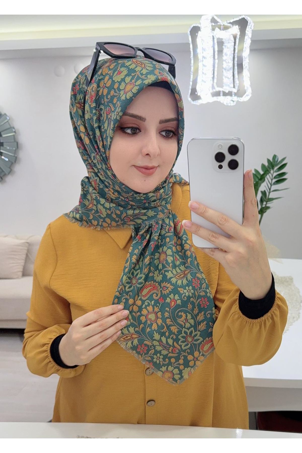 Rüya Koton Eşarp Melda Modeli   