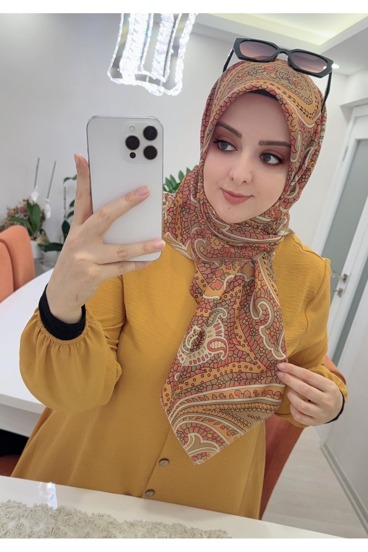 Rüya Koton Bohem Etnik Desen