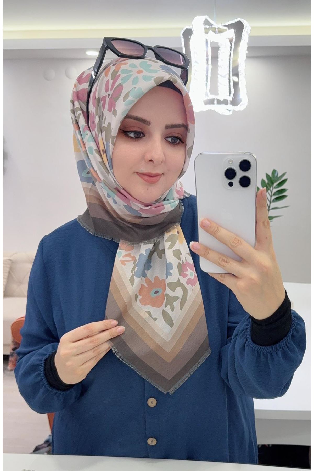 Rüya Koton Eşarp Elvan Modeli  