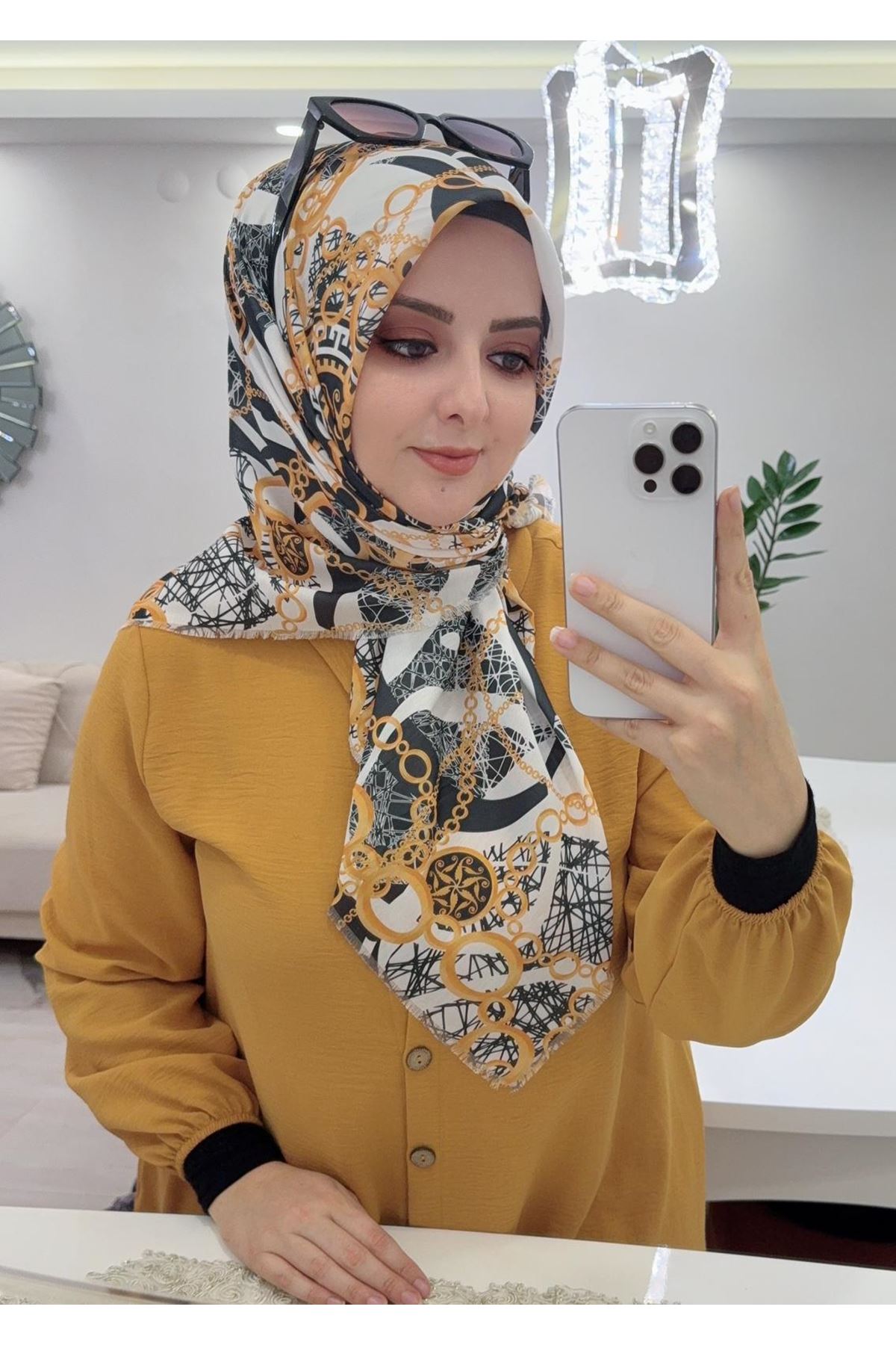 Koton Eşarp Etnik Desen 