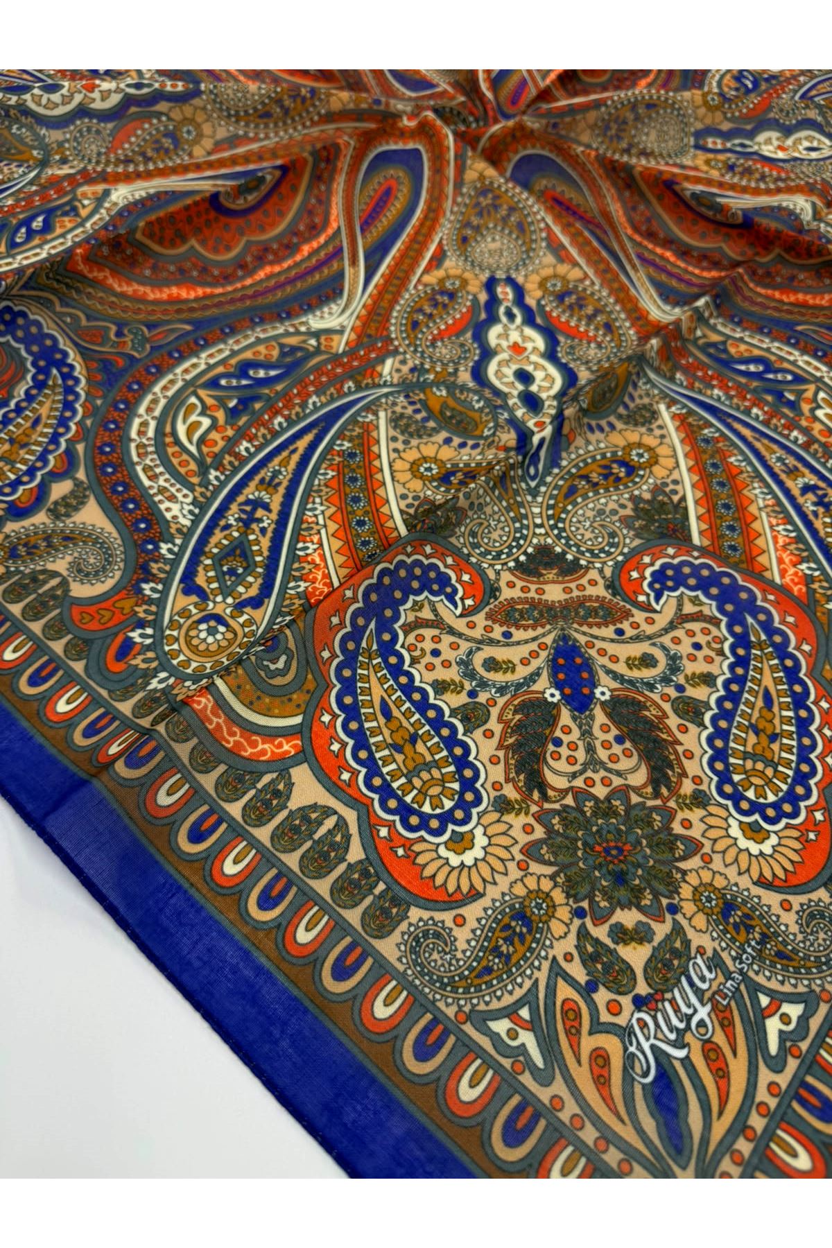 Rüya Lina Etnik Etro Desen Soft Eşarp Kod : 3225