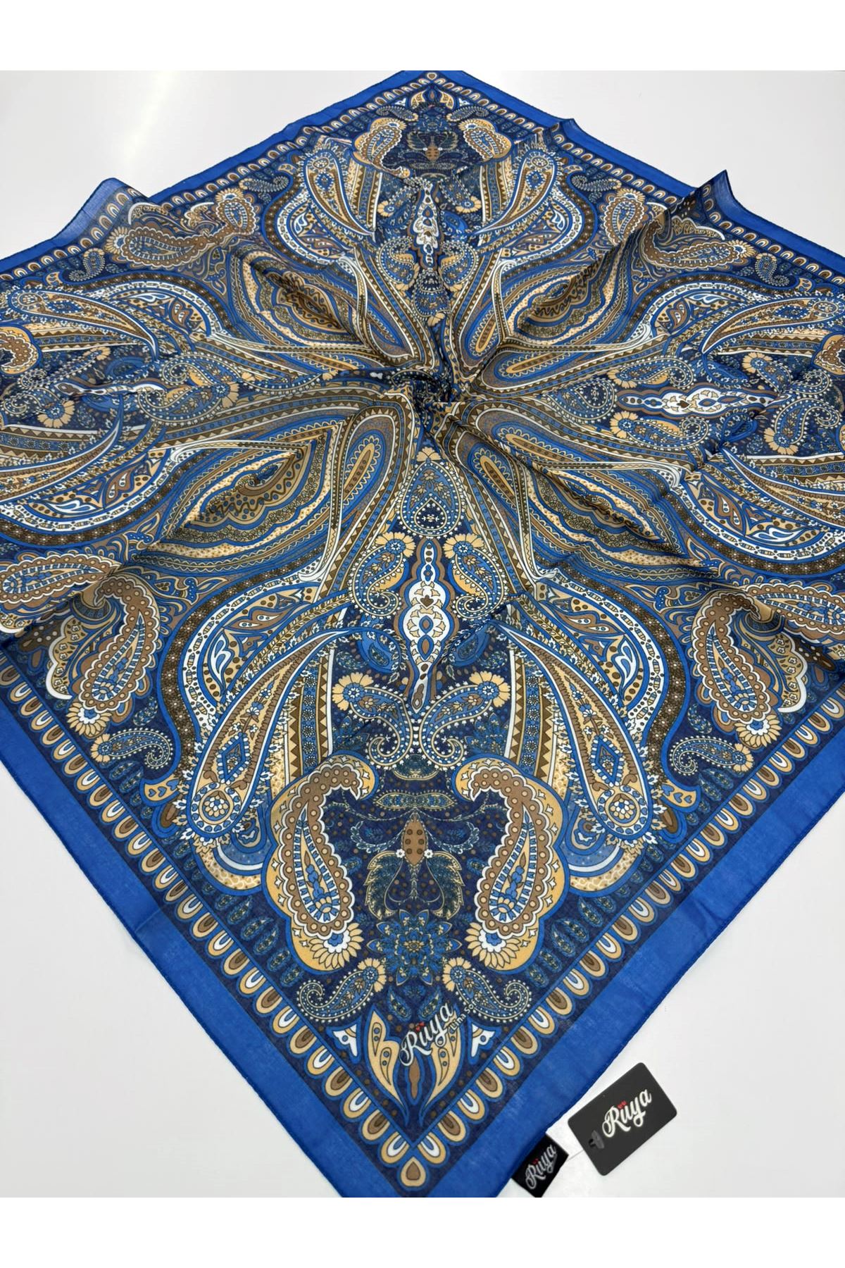 Rüya Lina Etnik Etro Desen Soft Eşarp Kod : 3225