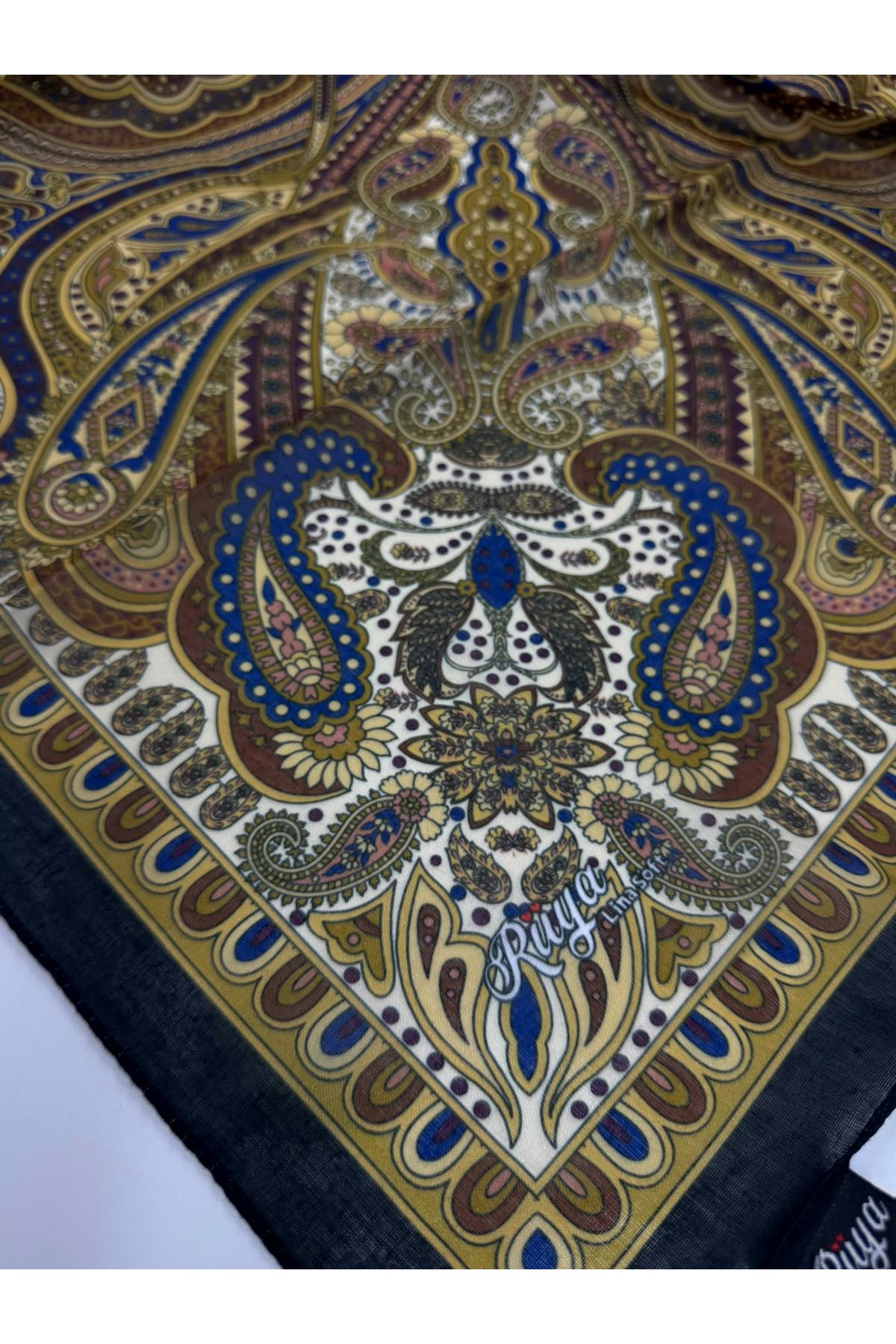 Rüya Lina Etnik Etro Desen Soft Eşarp Kod : 3225