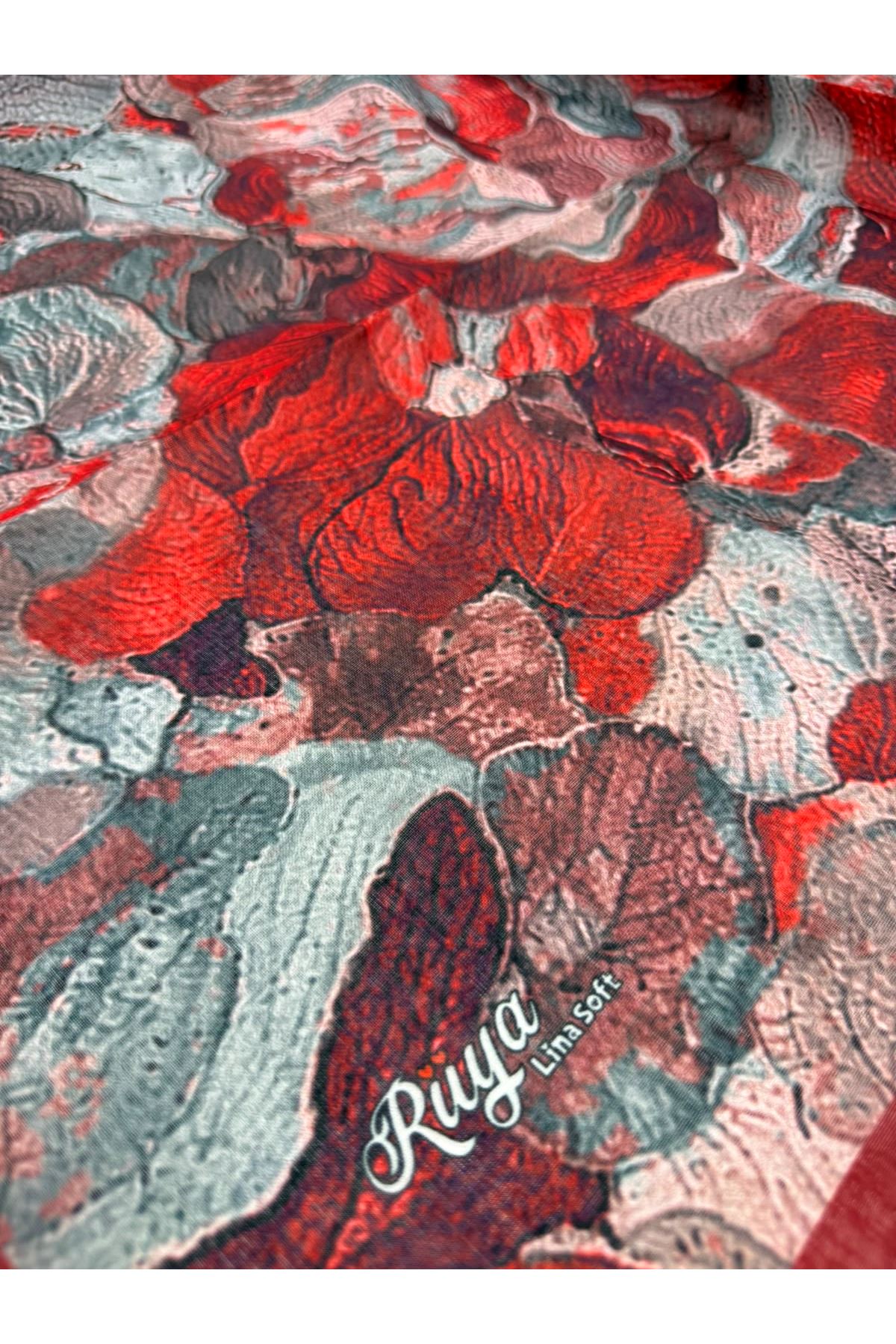 Rüya Lina Efsun Desen Soft Eşarp Kod : 3536