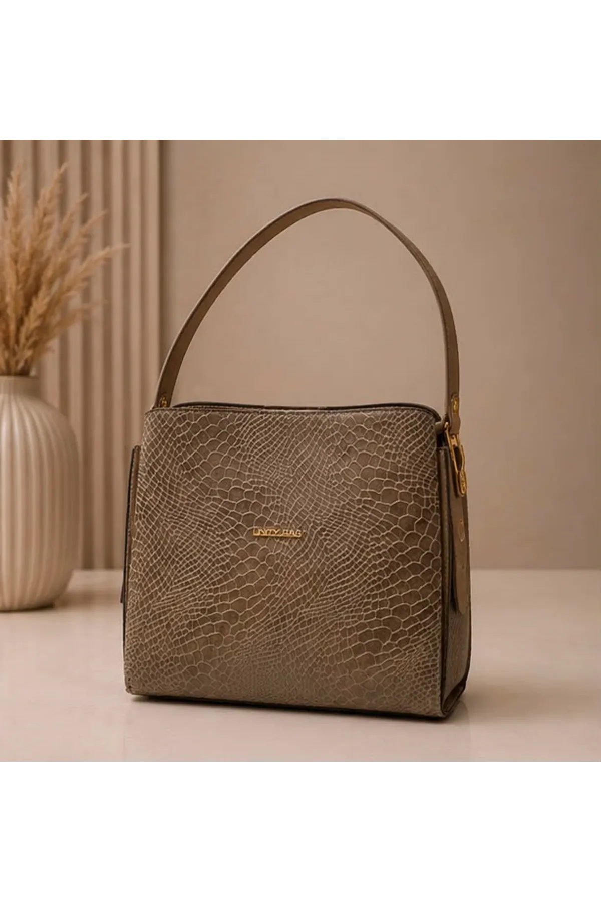 Unıty Bag Noır - Vizon