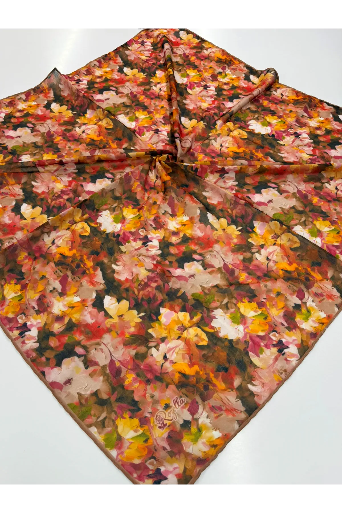 Rozella Soft Eşarp Batik Desen