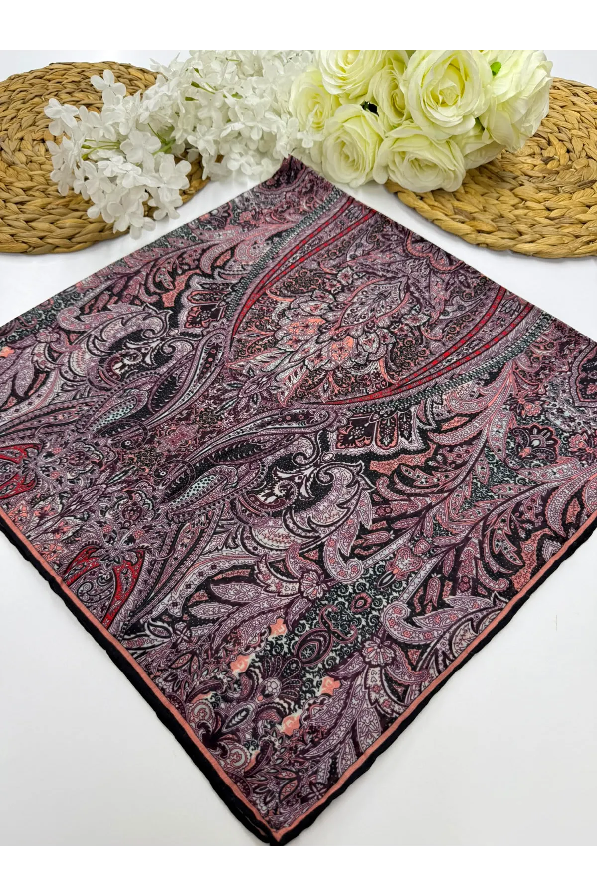 Etnik Desen Soft Eşarp Kod : 5252