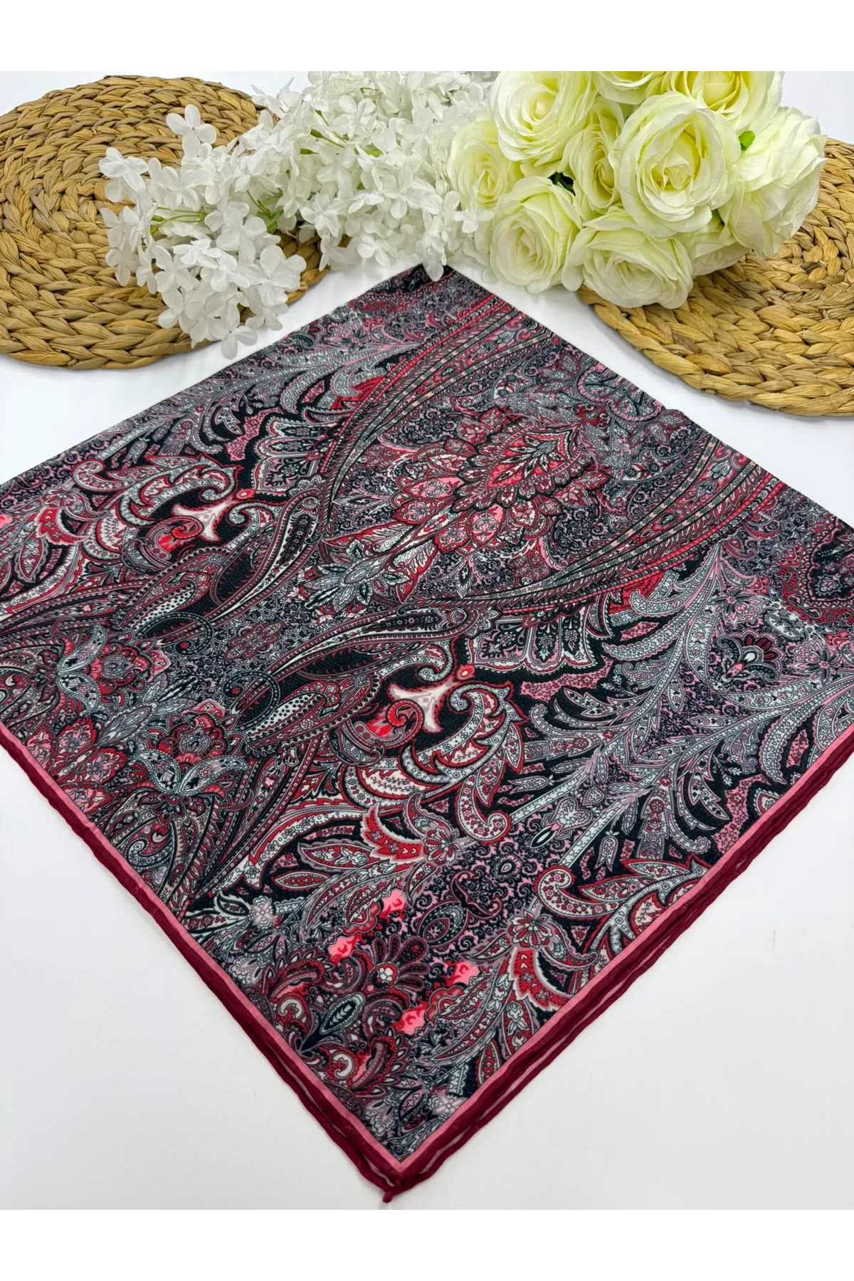 Etnik Desen Soft Eşarp Kod : 5252