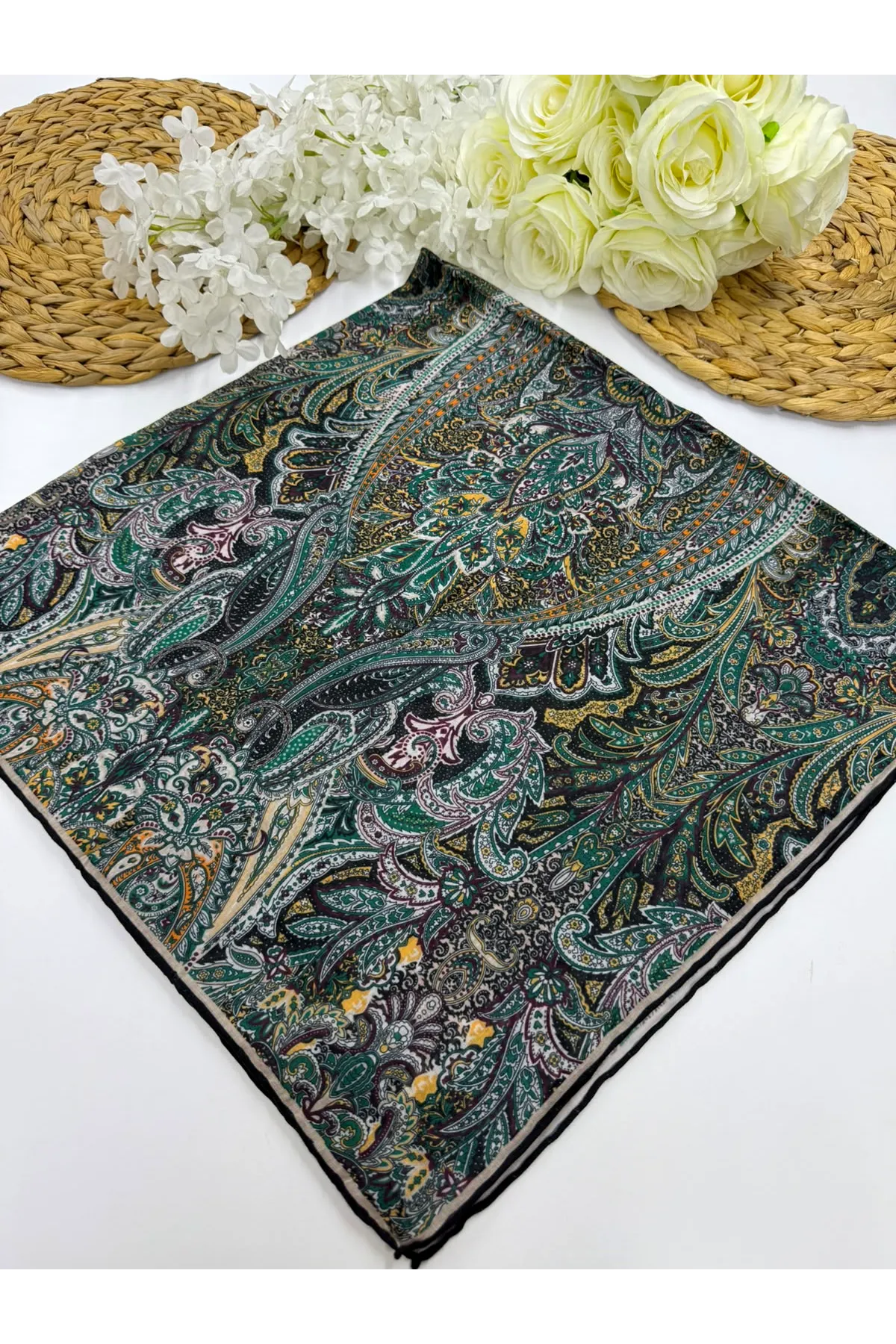 Etnik Desen Soft Eşarp Kod : 5252