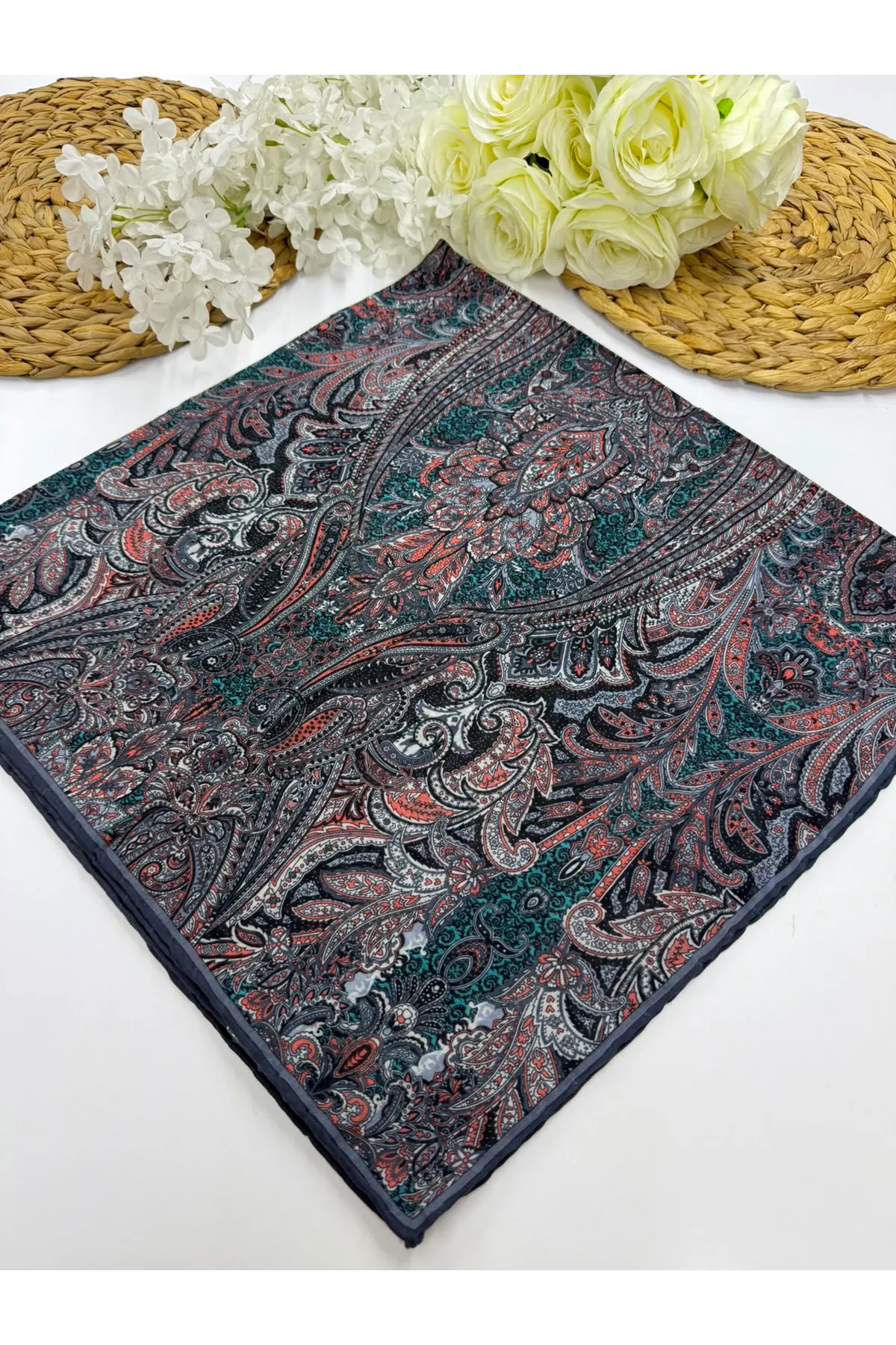 Etnik Desen Soft Eşarp Kod : 5252