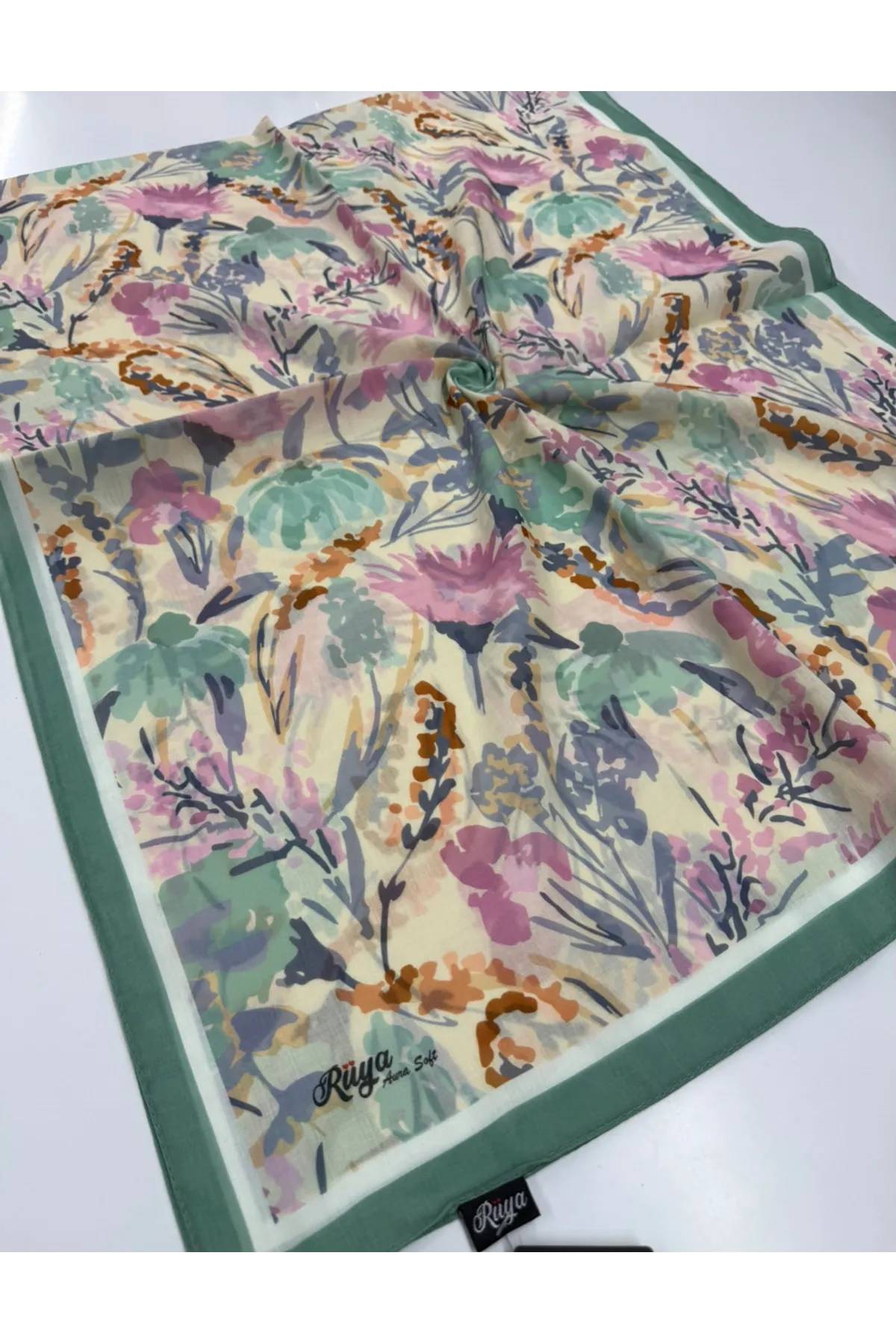 Rüya  Flora Desen Aura Soft Şal