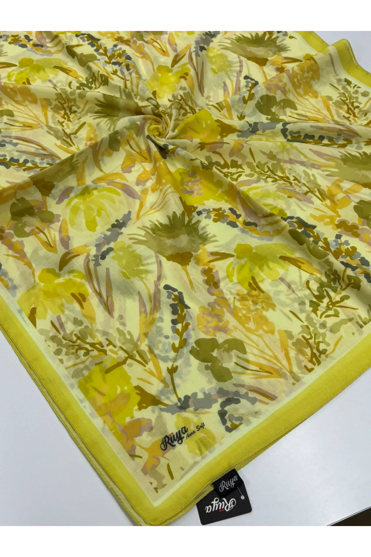 Rüya  Flora Desen Aura Soft Şal 