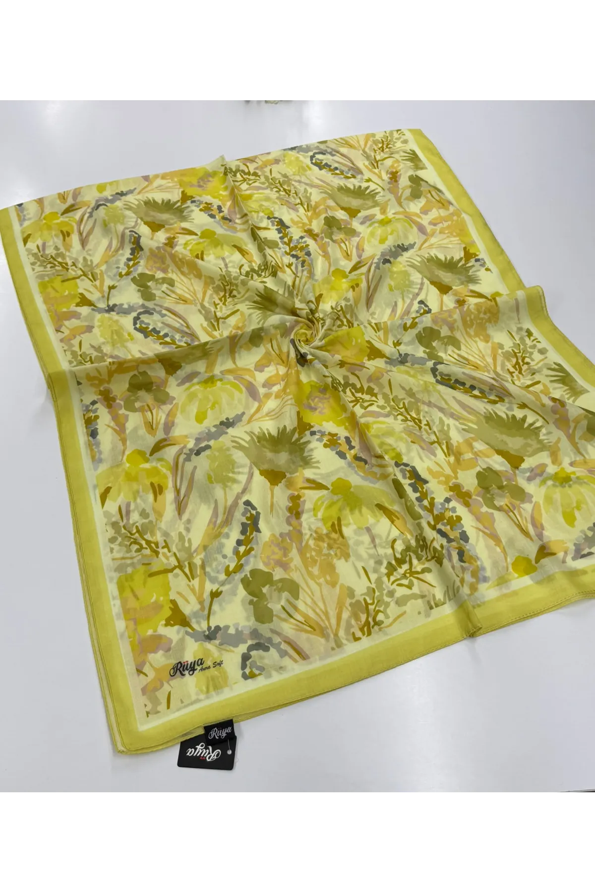 Rüya  Flora Desen Aura Soft Şal 