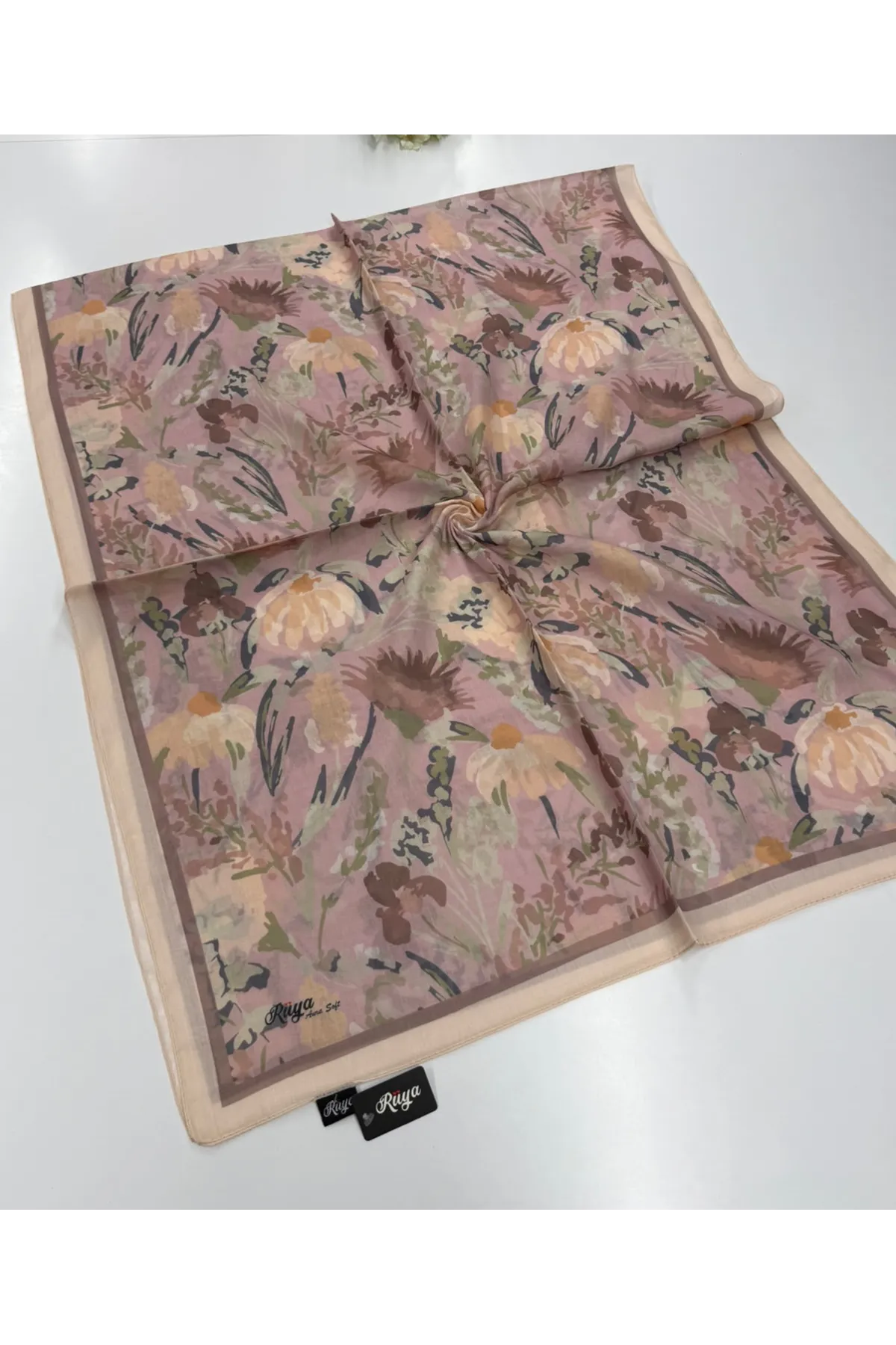 Rüya Flora Desen Aura Soft Şal
