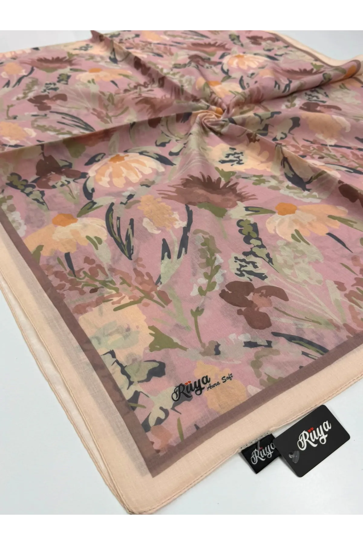 Rüya Flora Desen Aura Soft Şal