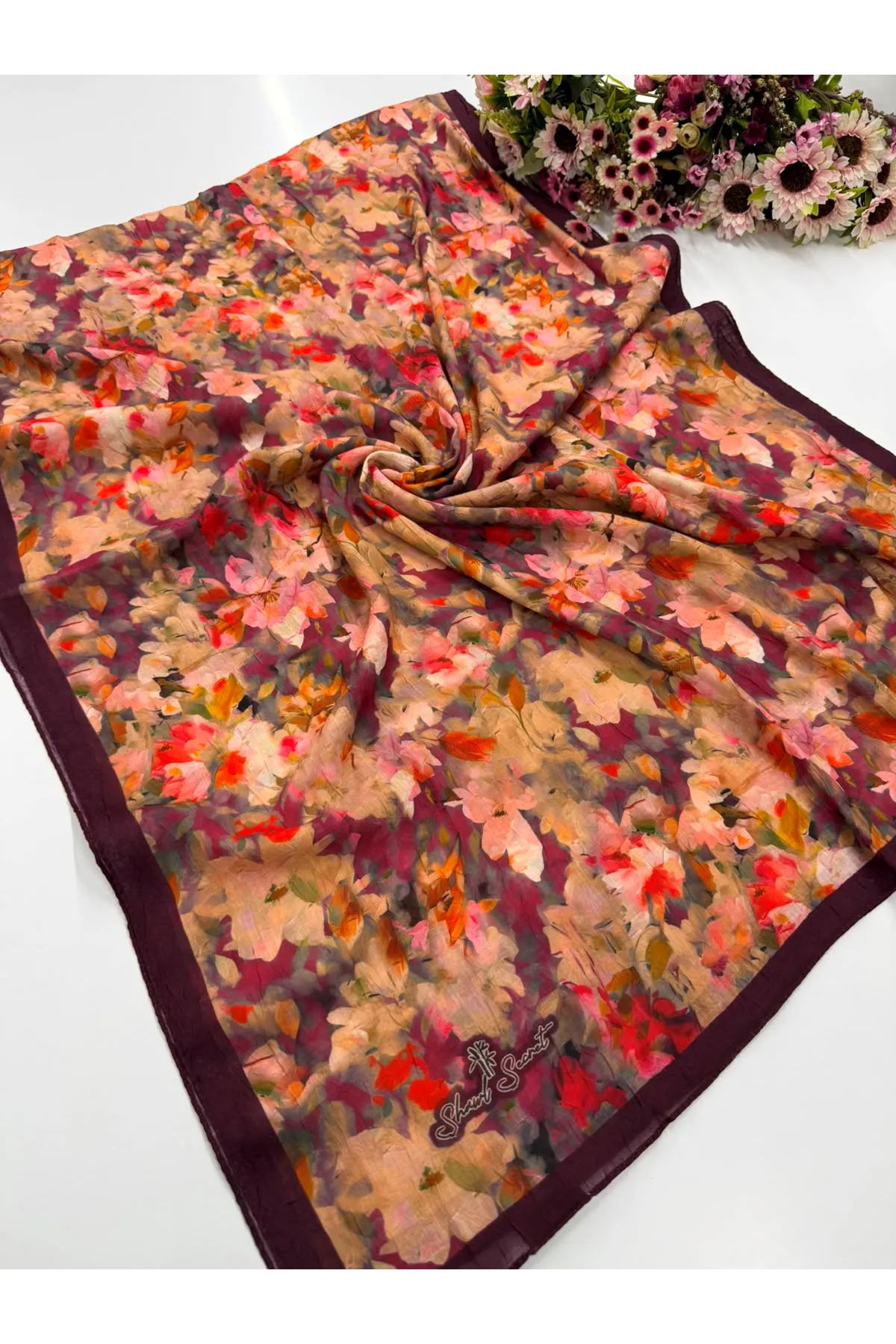 Batik Desen Kraş Şal