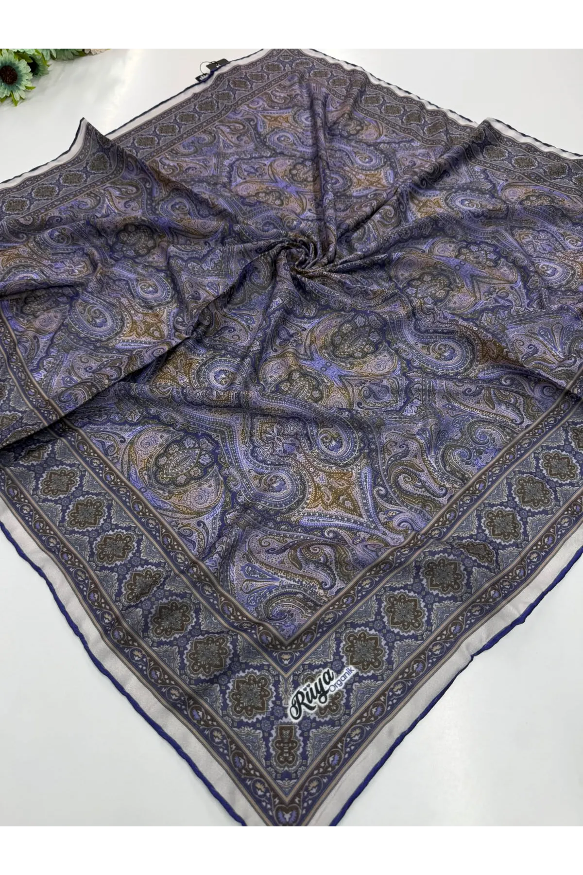 Rüya Organik (Fresh) Eşarp (Lila)