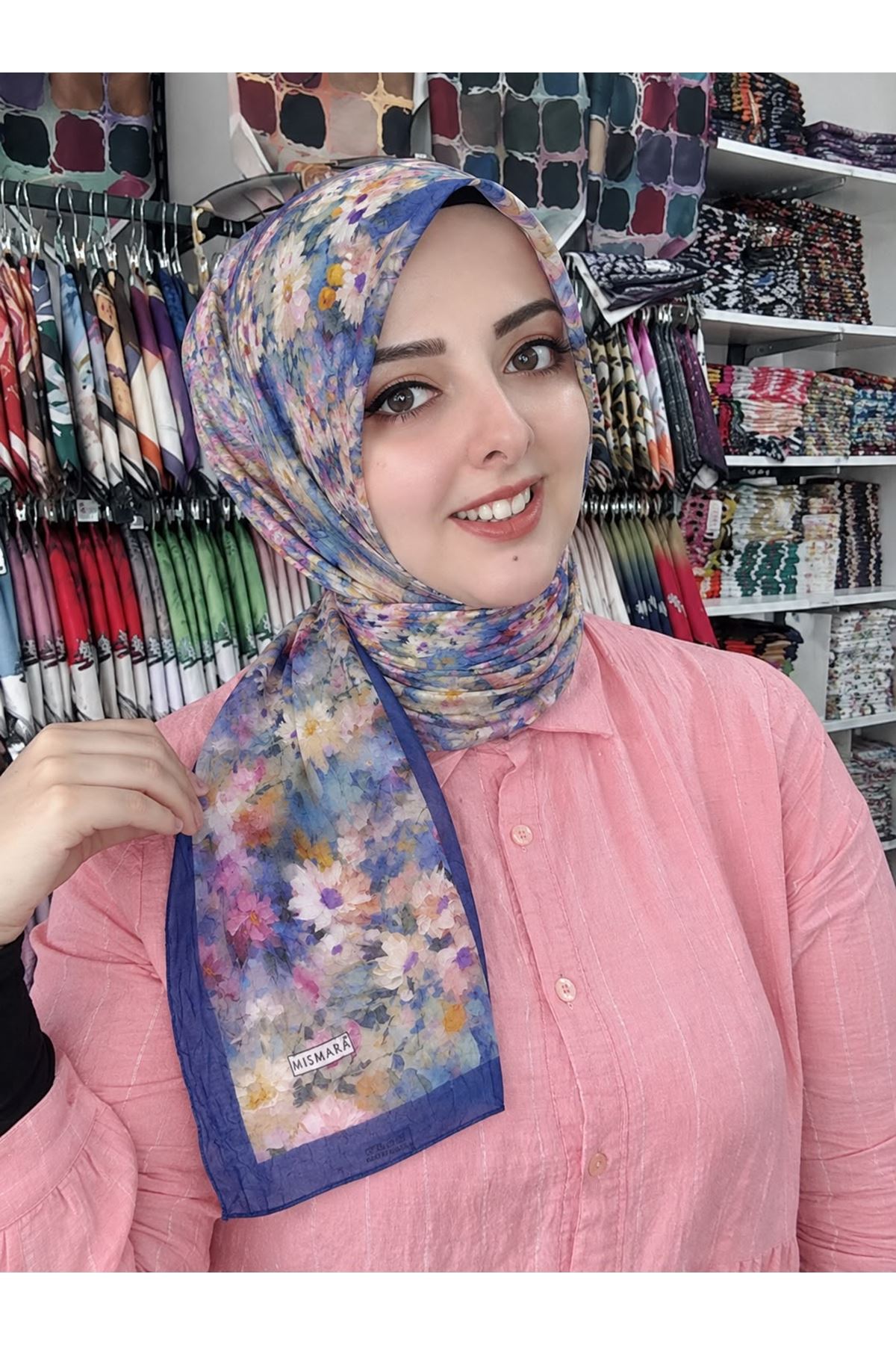 Çiçek Rüyası Kraş Eşarp