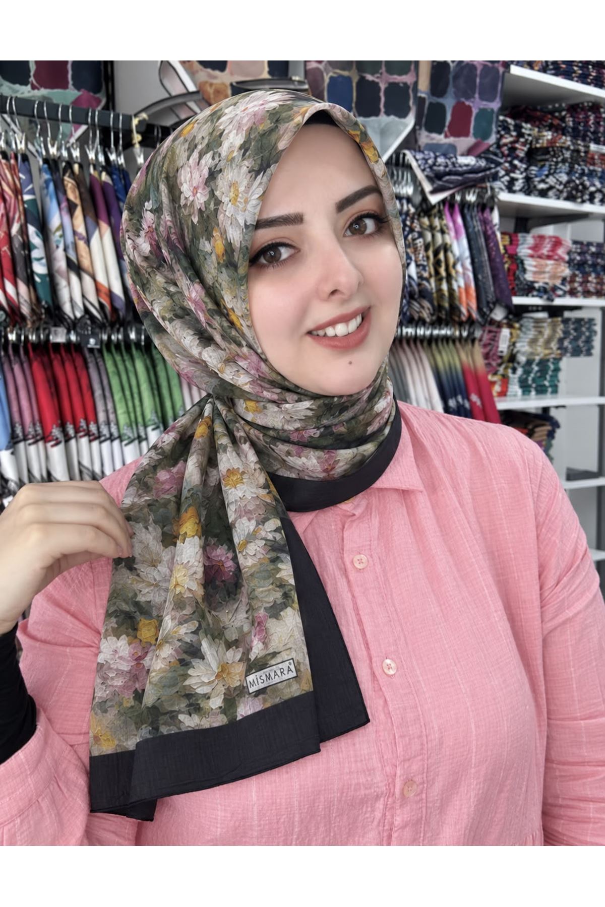 Çiçek Rüyası Kraş Eşarp