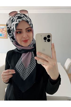 Rüya F Desen Koton Eşarp  
