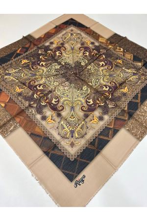 Rüya Koton Eşarp Etnik Desen