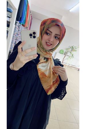 Rüya Koton Eşarp Yağmur