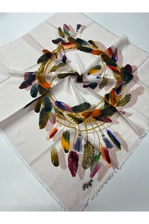 Rüya Koton Eşarp Tüy Desen