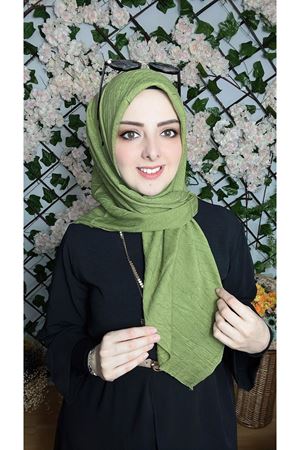 Bambu Kraş Eşarp Fıstık