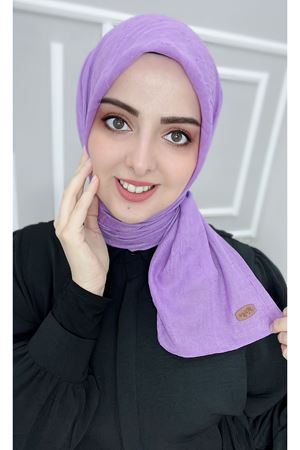 Bambu Kraş Eşarp - Lila