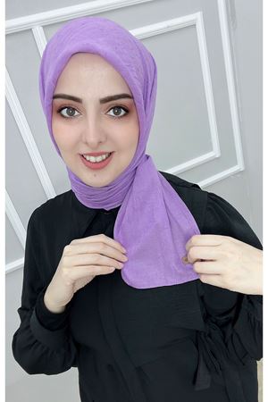 Bambu Kraş Eşarp - Lila