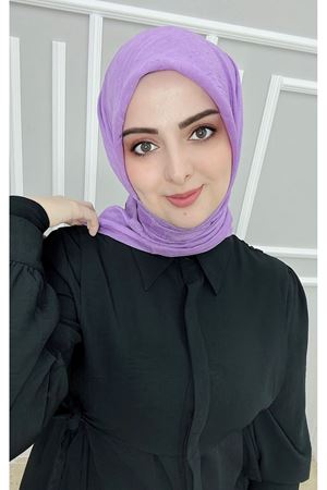 Bambu Kraş Eşarp - Lila