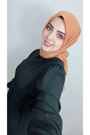 Bambu Kraş Eşarp - A.Turuncu