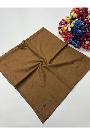 Bambu Kraş Eşarp Taba