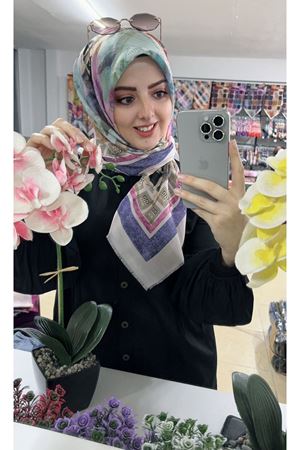 Rüya Koton Eşarp Menderes