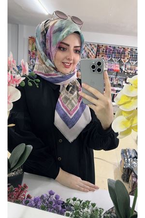 Rüya Koton Eşarp Menderes