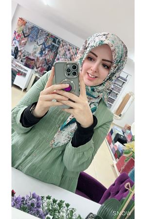 Rüya Koton Eşarp Zümrüt 