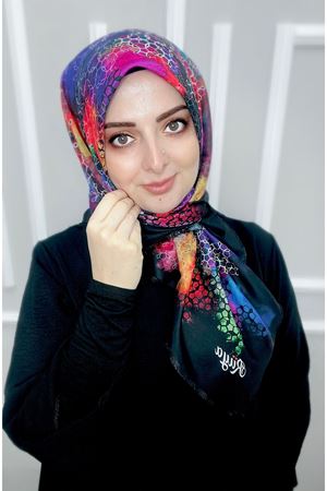 Rüya Koton Eşarp Bal Peteği