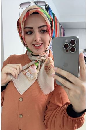 Rüya Koton Eşarp Dönence