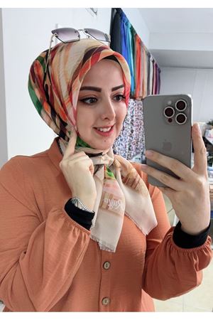 Rüya Koton Eşarp Dönence