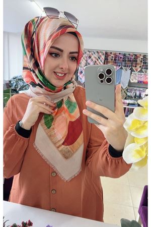 Rüya Koton Eşarp Dönence