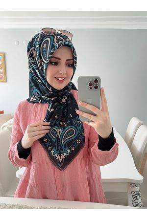 Rüya Koton Eşarp Şalis Desen